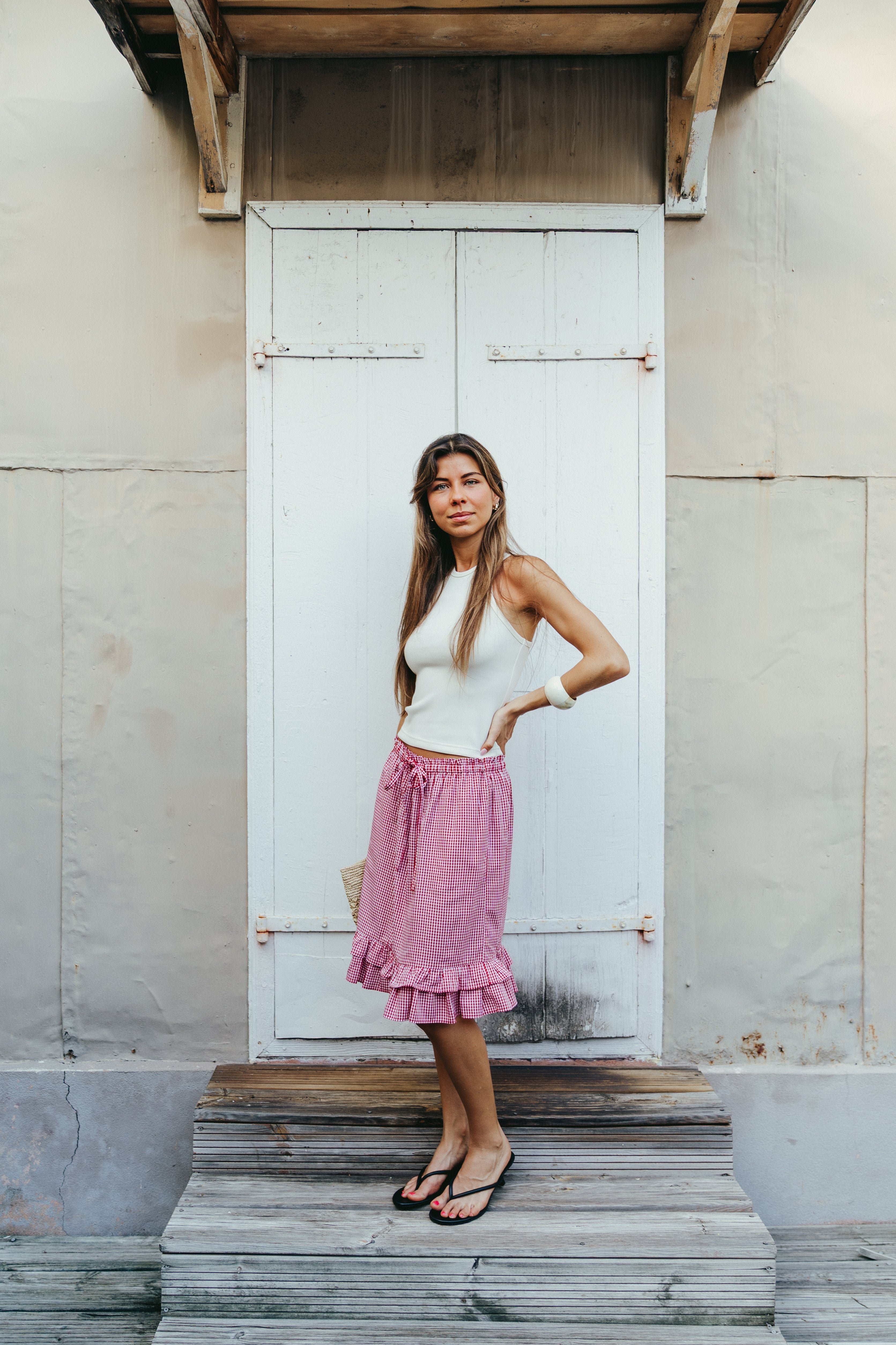 Kendra skirt - Gingham