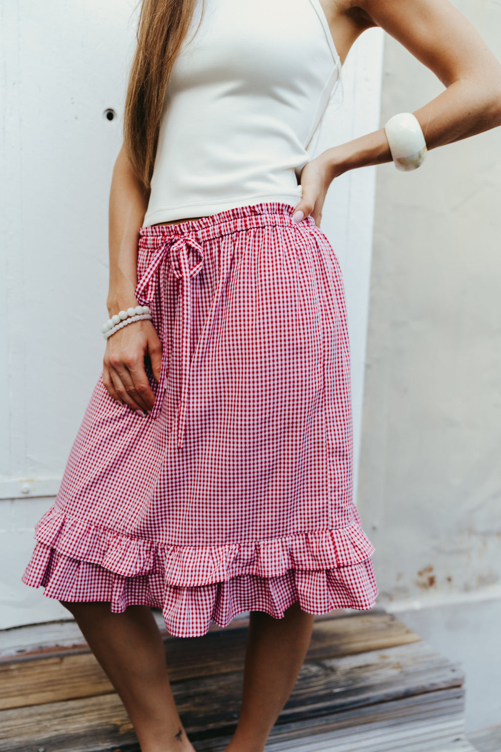 Kendra skirt - Gingham